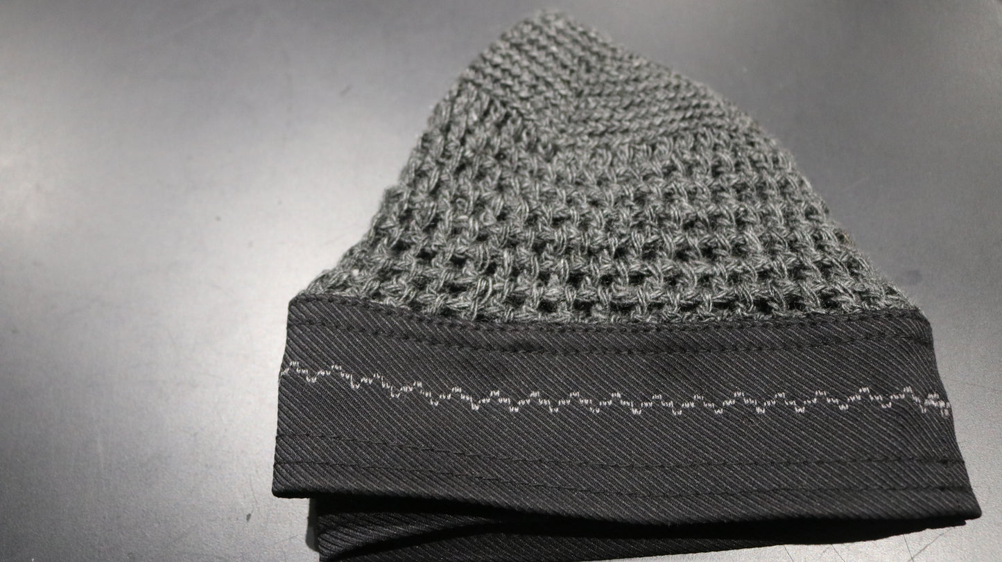 Black x Charcoal Kufi