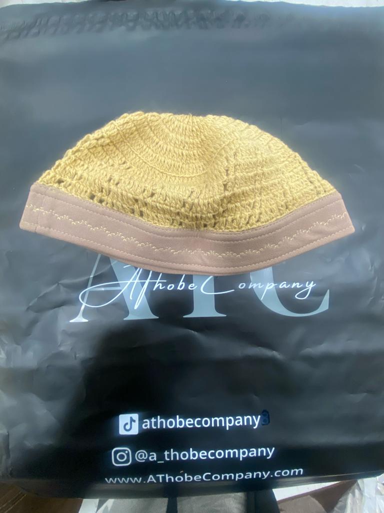 Brown x Caramel Kufi