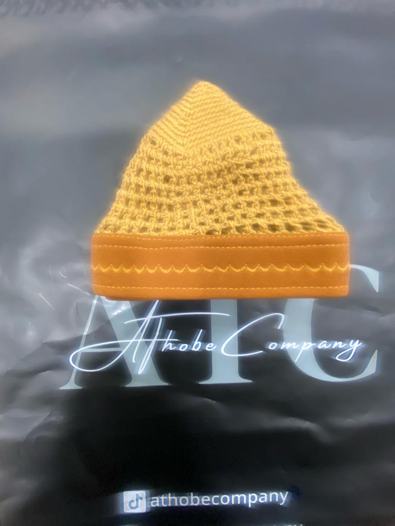 Brown x Caramel Kufi