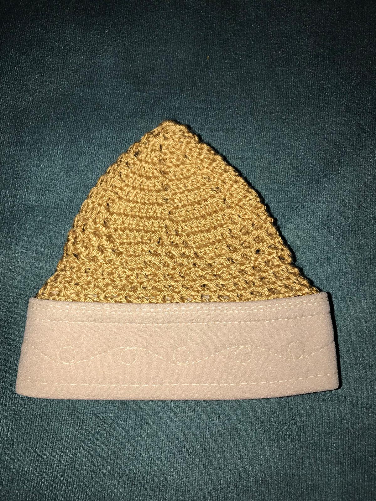 Beige X Gold Kufi