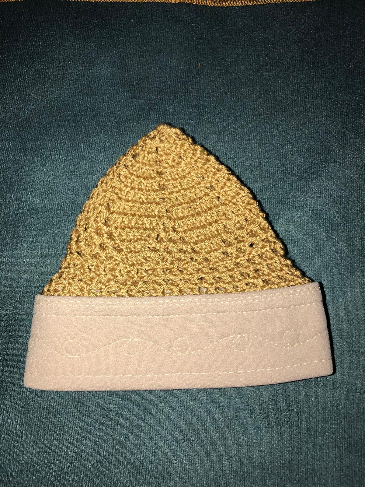 Beige X Gold Kufi