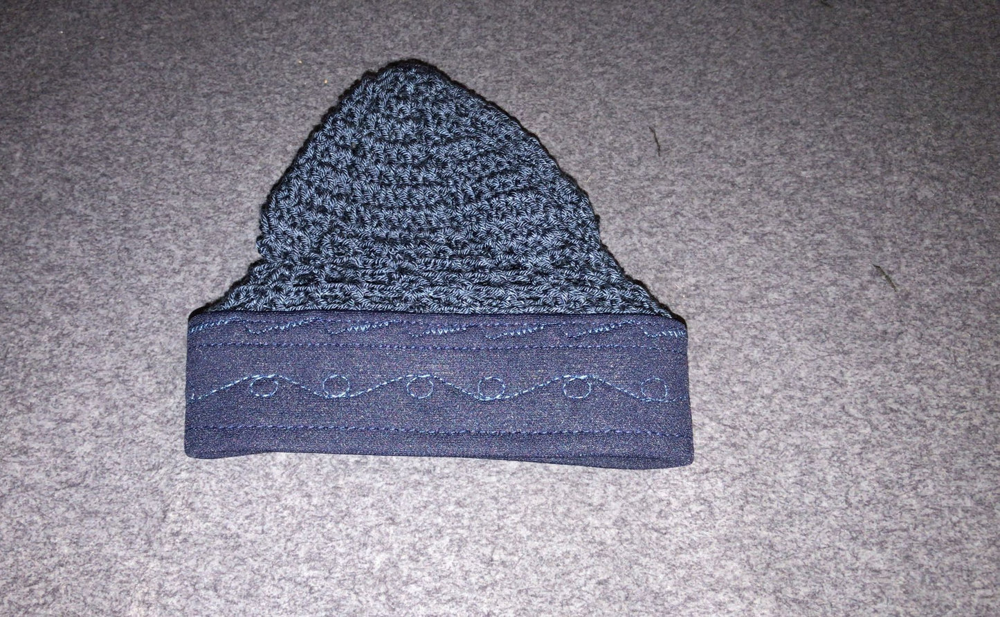 Navy X Blue Kufi