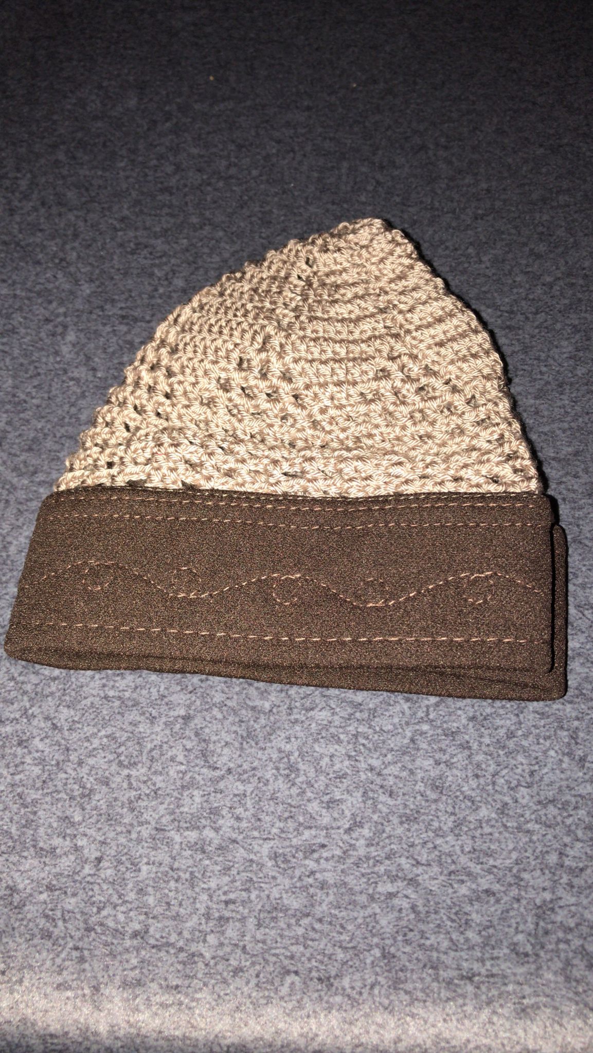 Brown X Light Brown Kufi