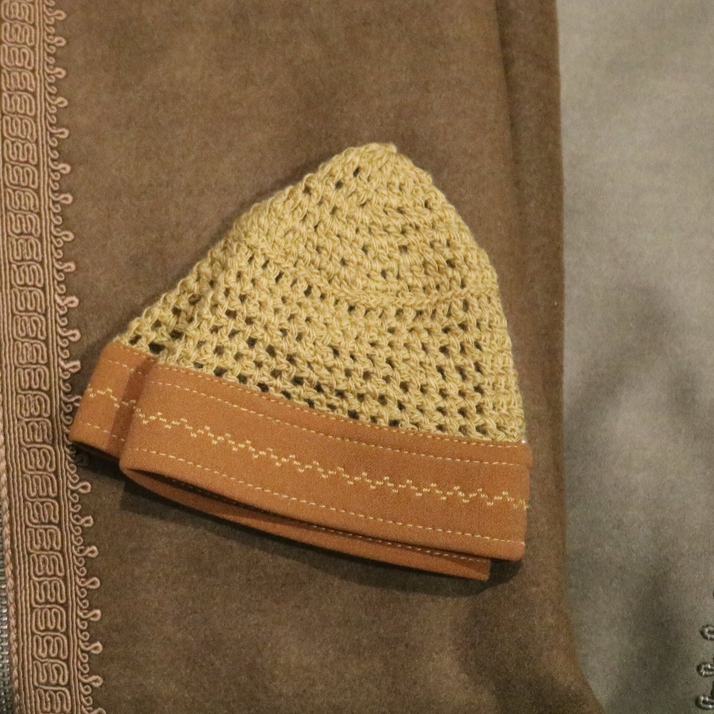 Brown x Caramel Kufi