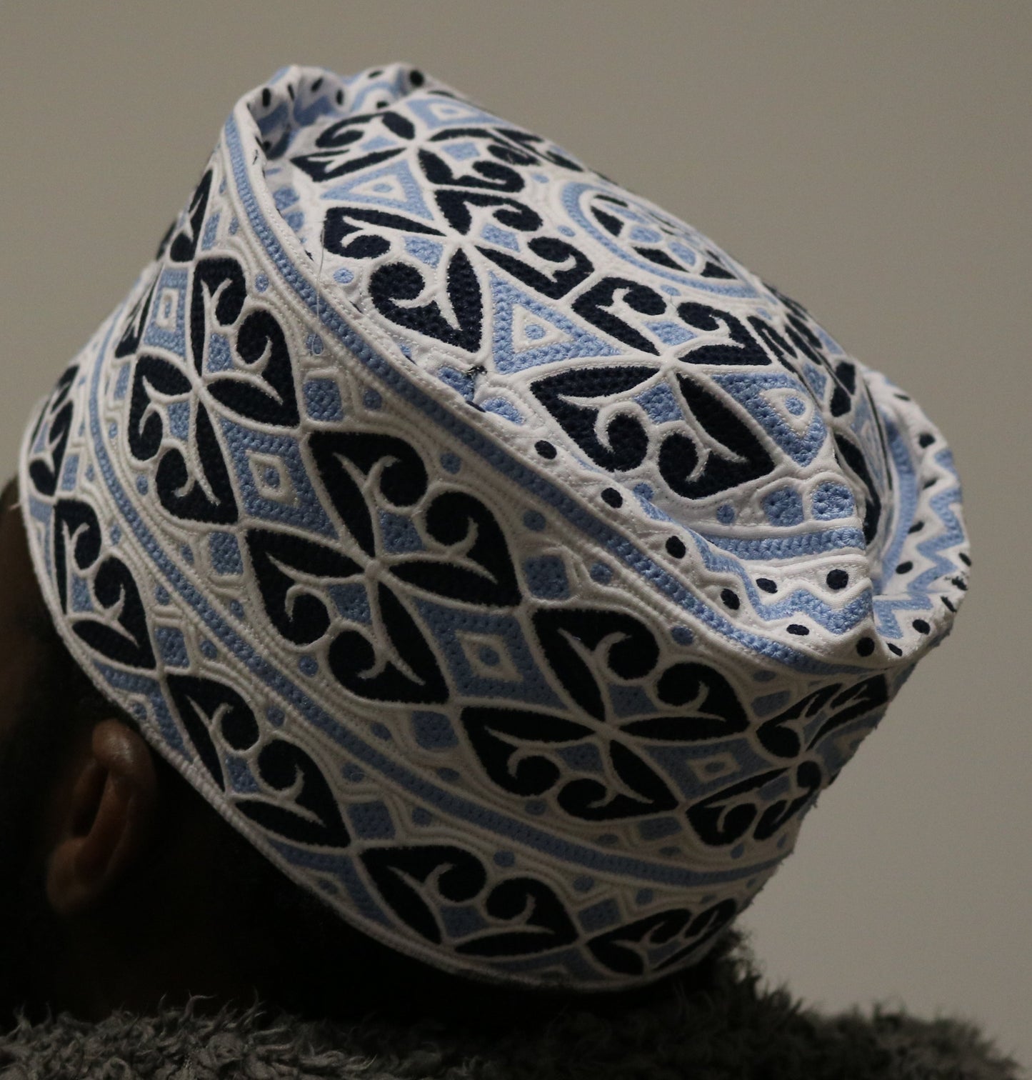 "Style It" Hat - Blue Butterfly