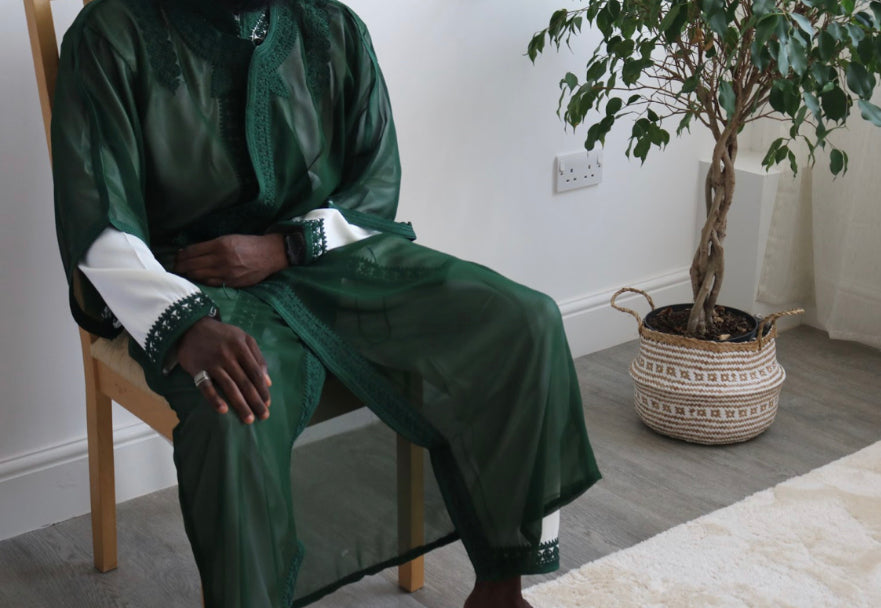 Mens morrocon 3piece D'jellaba