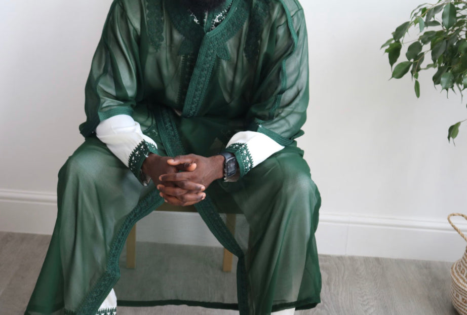 Mens morrocon 3piece D'jellaba