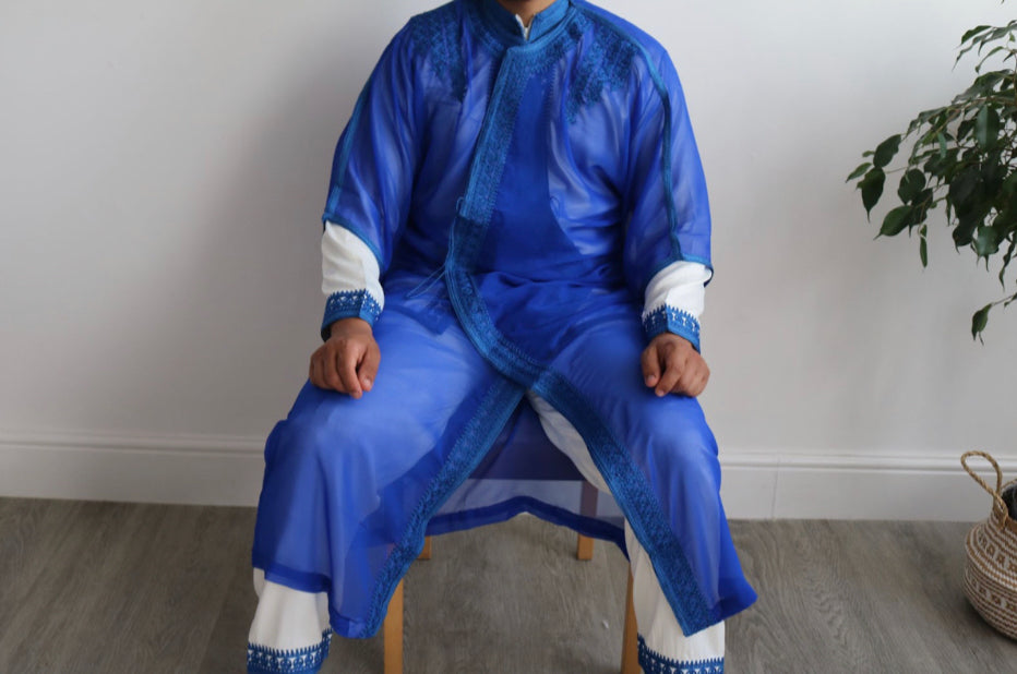 Mens morrocon 3piece D'jellaba