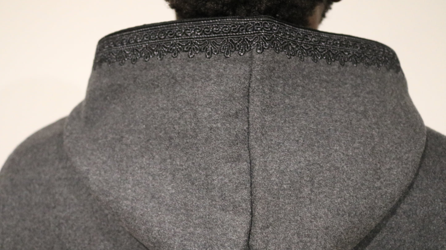 Charcoal Grey - Hooded