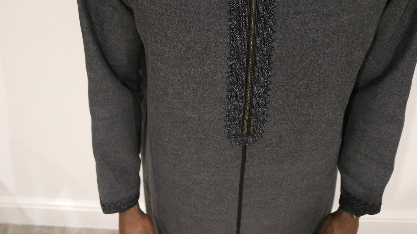 Charcoal Grey - Hooded