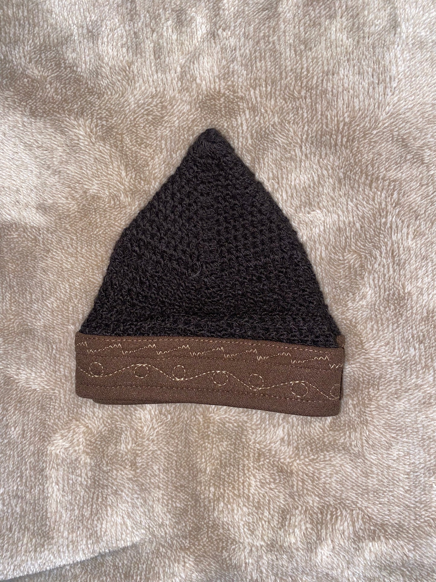 Premium Black x Brown Kufi