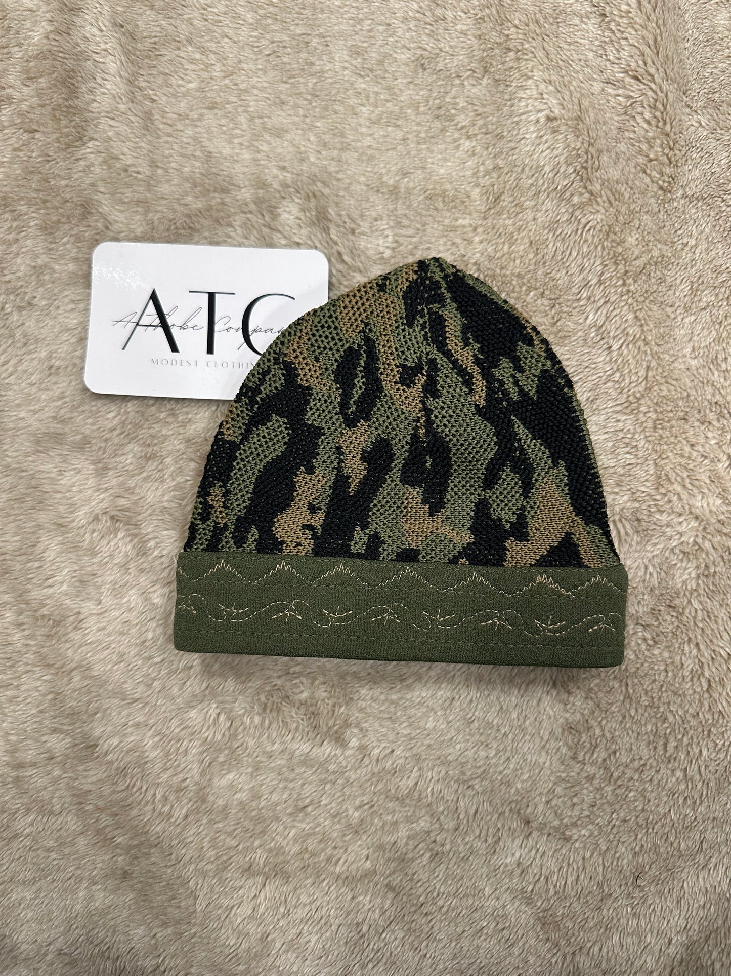 Green Camo Kufi