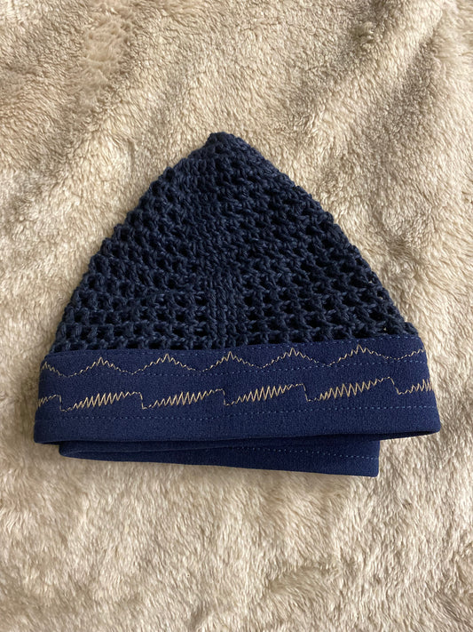 Premium Blue Kufi